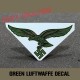 decal luftwaffe variante vert/bleu