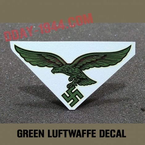 decal luftwaffe variante vert/bleu