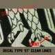 ET decal WH clear lines