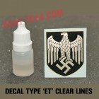 ET decal WH clear lines