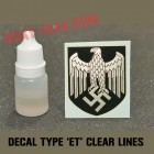 ET decal WH clear lines