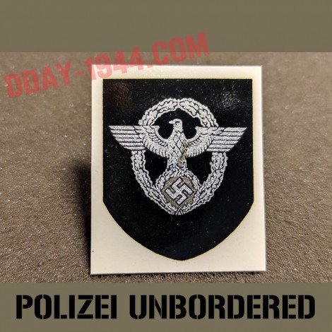 german helmet decal polizei