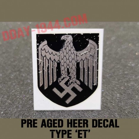 pre aged heer decal