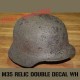 restored M35 german helmet