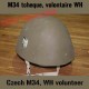 casque tchèque M34 volontaire WH