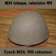 casque tchèque M34 volontaire WH