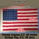 drapeau U.S. vintage 48 étoiles