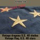 vintage flag U.S. 48 stars