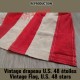 drapeau U.S. vintage 48 étoiles