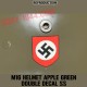 apple green SS M16 helmet