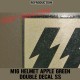 apple green SS M16 helmet
