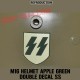 apple green SS M16 helmet