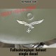 Fallschirmjäger helmet single decal