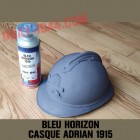 peinture bleu horizon 1915 casque adrian
