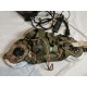 French helicopter pilot's helmet 60 to early 80