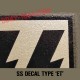 german helmet decal SS late 'ET'