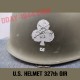 US HELMET 327th GIR OFFICER