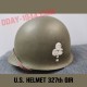 US HELMET 327th GIR OFFICER