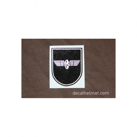 INSIGNE, DECAL SS LEIBSTANDARTE POUR CASQUE ALLEMAND