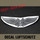 INSIGNE, DECAL LUFTSCHUTZ POUR CASQUE ALLEMAND