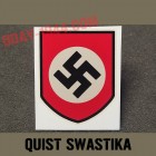 swastika decal 'QUIST'