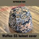 COUVRE CASQUE WAFFEN SS FEUILLE DE CHÊNE REPRODUCTION