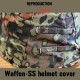 COUVRE CASQUE WAFFEN SS FEUILLE DE CHÊNE REPRODUCTION