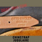 CHINSTRAP MARKED OTTO SINDLER BERLIN 1936