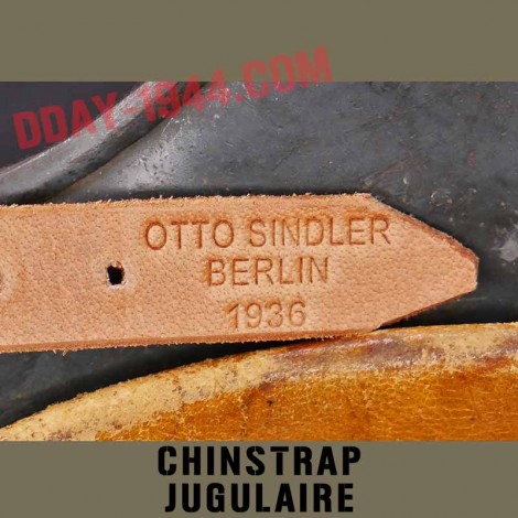 CHINSTRAP MARKED OTTO SINDLER BERLIN 1936