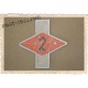 DECAL CAPTAIN stencilled on decal paper, hand patinated