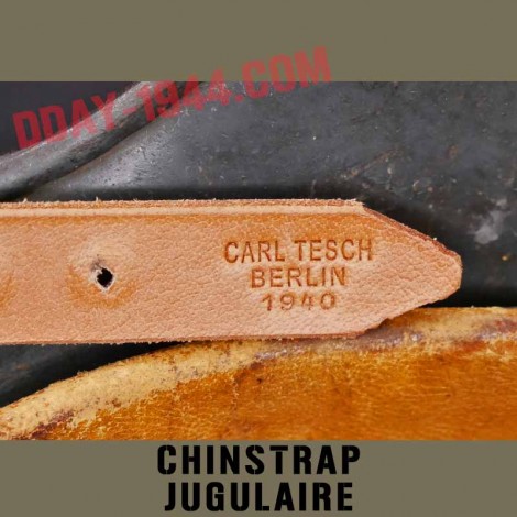 CHINSTRAP MARKED CARL TESCH Berlin 1940