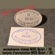 DOME ACCEPTANCE STAMPS FOR WW2 GERMAN HELMET M35 QUIST or SE