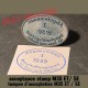 DOME ACCEPTANCE STAMPS FOR WW2 GERMAN HELMET M35 ET or SE