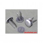 3 RIVETS POUR LINER DE CASQUE ALLEMAND MARQUAGE MSS44