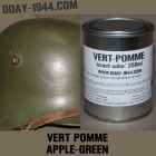 apple green german helmet