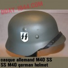 M40 SS german helmet