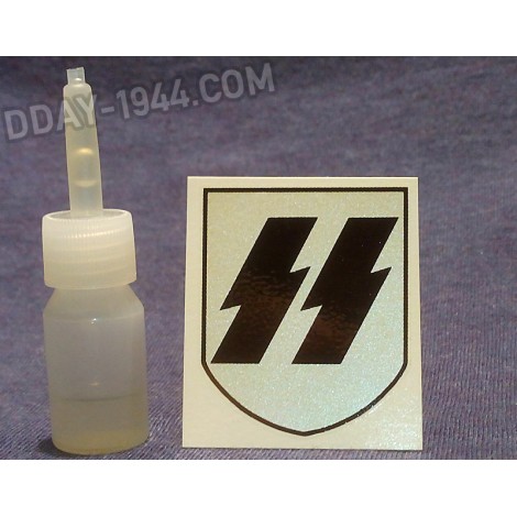 insigne, decal KM kriegsmarine pour casque allemand