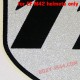 insigne SS 1er modèle (fond très métallique) 'EF'