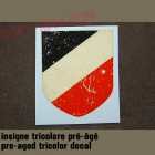 PRE AGED TRICOLORE DECAL