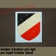 PRE AGED TRICOLORE DECAL