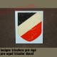 PRE AGED TRICOLORE DECAL