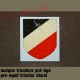 PRE AGED TRICOLORE DECAL