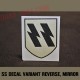 german helmet decal SS, 1rst pattern 'mirror'