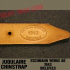 CHINSTRAP MARKED ’ESCHMANN WERKE AG 1943 BIELEFELD’