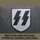 german helmet decal SS late, second pattern