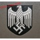 german helmet decal heer wehrmacht, dark-grey outline pattern