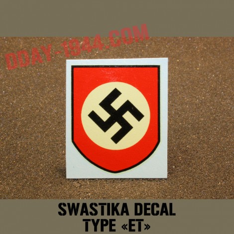 decal swastika "ET"