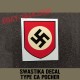 german helmet decal swastika
