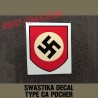 german helmet decal swastika
