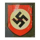 insigne, decal swastika pour casque allemand (croix large)